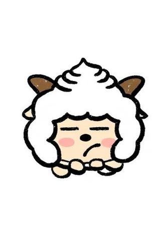 Q版小鼻嘎懒羊羊