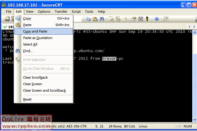 Secure CRT