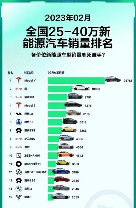 纯电动汽车十大名牌排名及价格
